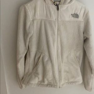 Off White North Face fleece hoodie/jacket